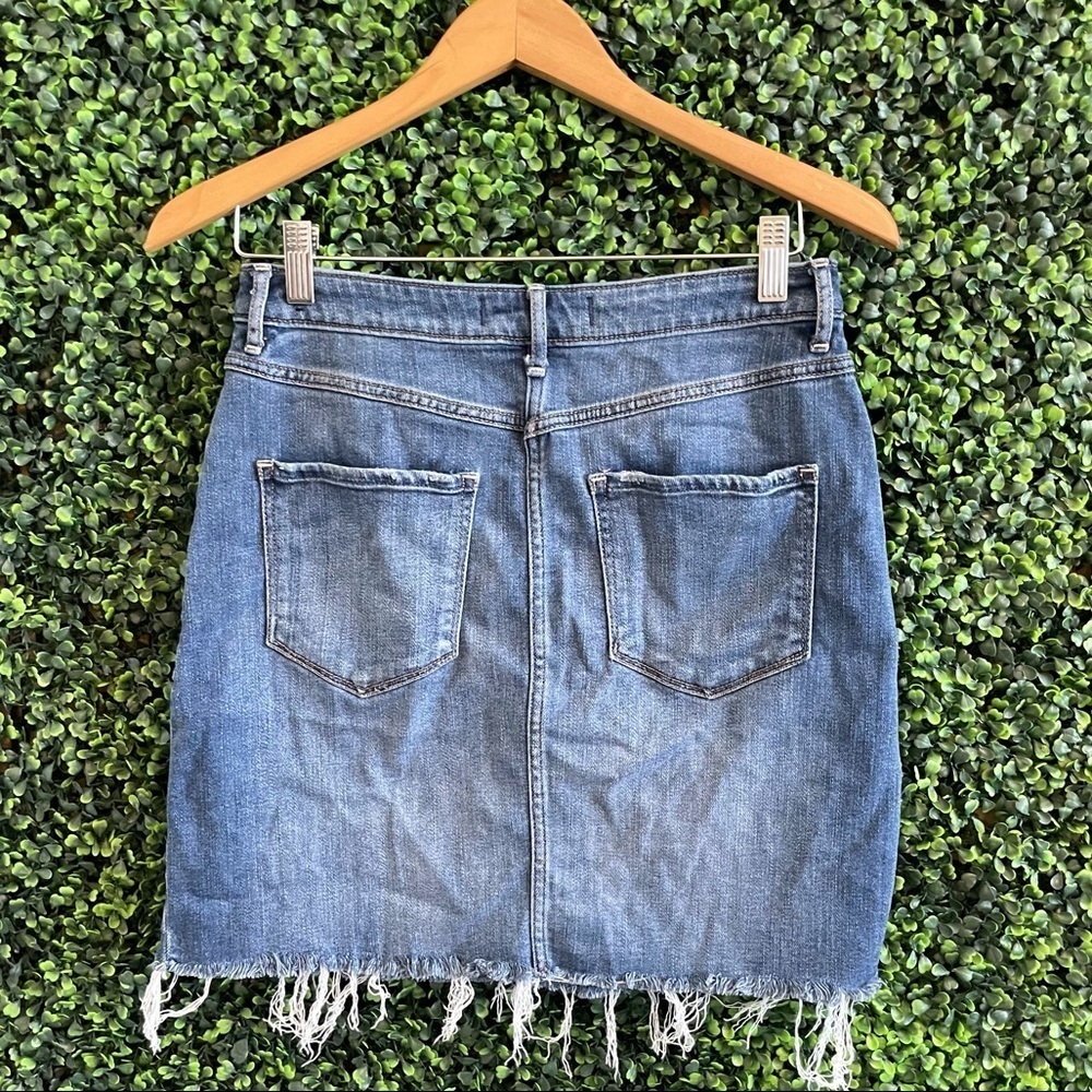 Abercrombie & Fitch Button Up Denim Skirt - Picture 6 of 10